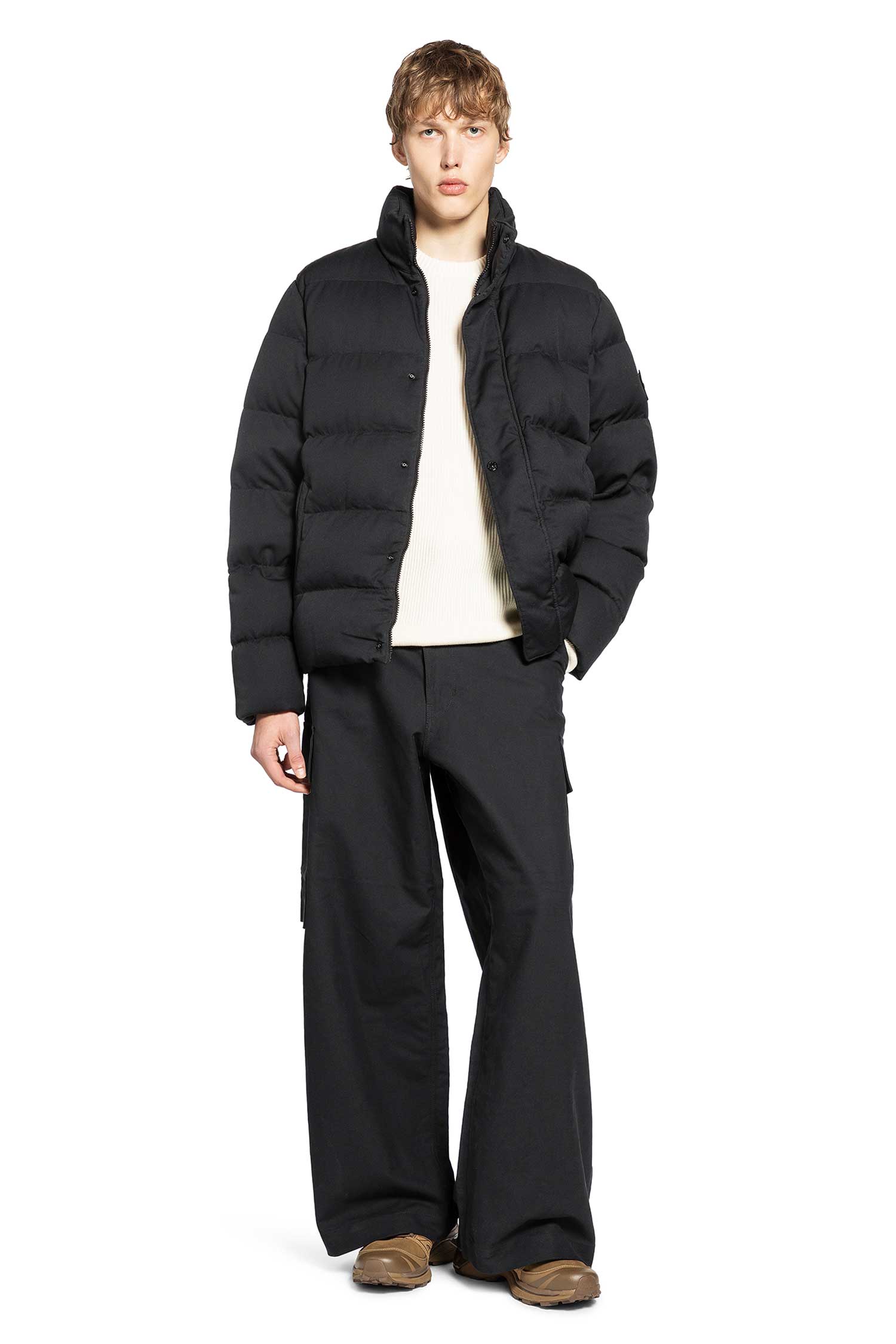 4100100 Twill Wool-TC Down Jacket