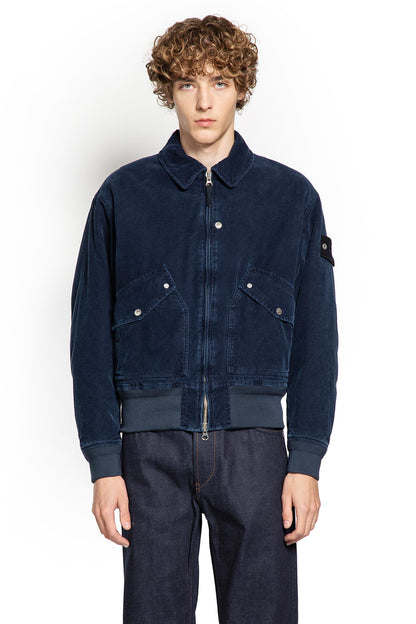 STONE ISLAND MAN BLUE JACKETS