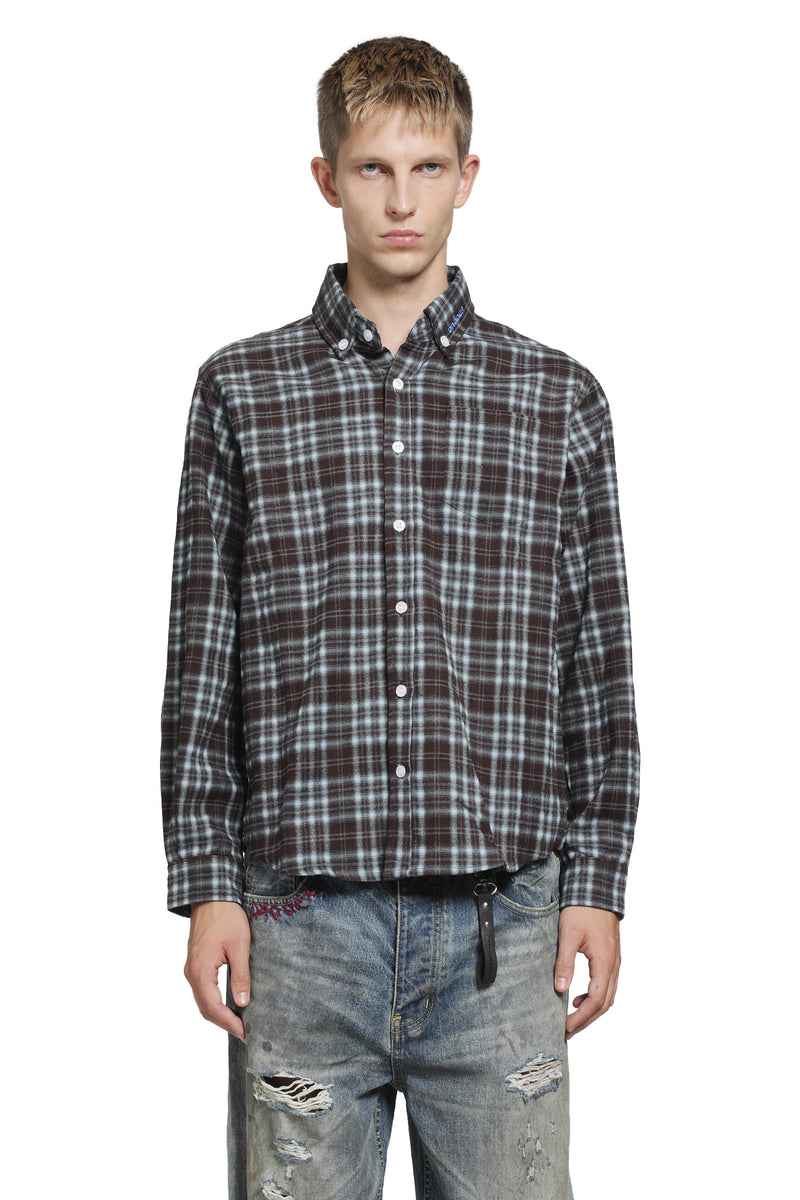 DAGGER Micro Check Flannel Shirt man