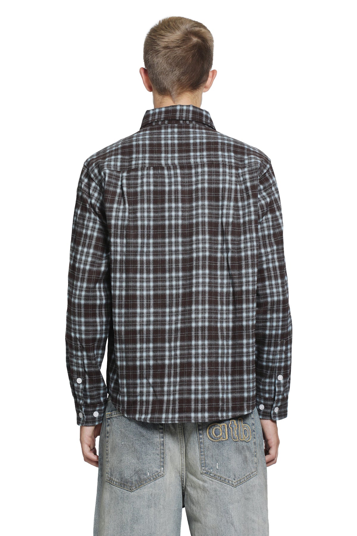 DAGGER Micro Check Flannel Shirt man