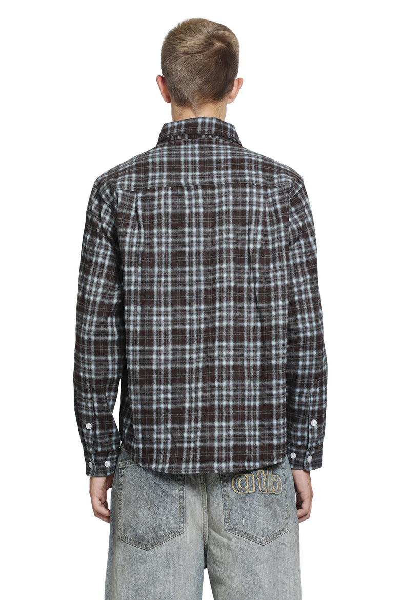 DAGGER Micro Check Flannel Shirt man