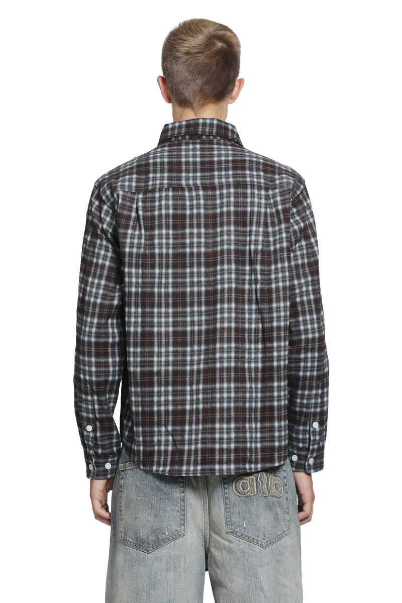 DAGGER Micro Check Flannel Shirt man