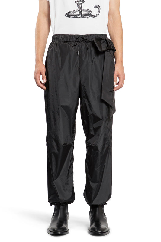 SIMONE ROCHA MAN BLACK TROUSERS