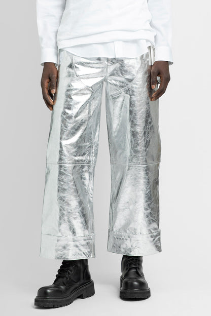 Antonioli SIMONE ROCHA MAN SILVER TROUSERS