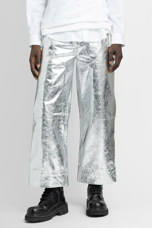 SIMONE ROCHA MAN SILVER TROUSERS