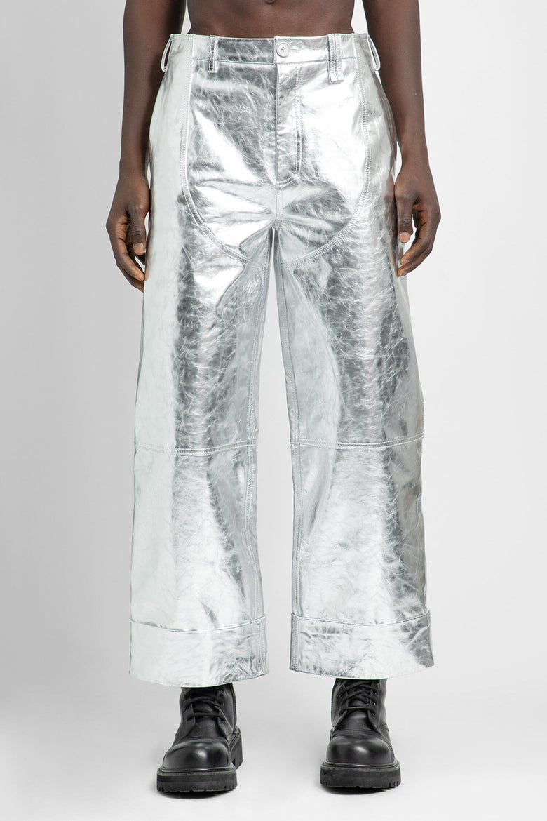 SIMONE ROCHA MAN SILVER TROUSERS