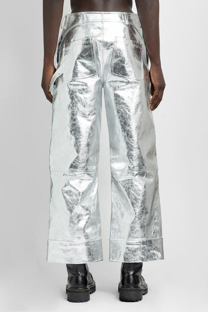 SIMONE ROCHA MAN SILVER TROUSERS