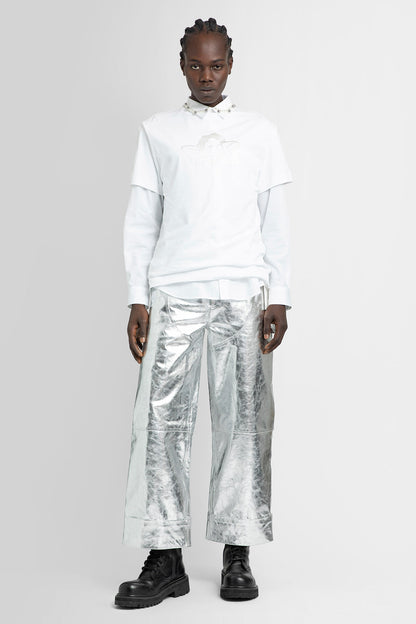 SIMONE ROCHA MAN SILVER TROUSERS