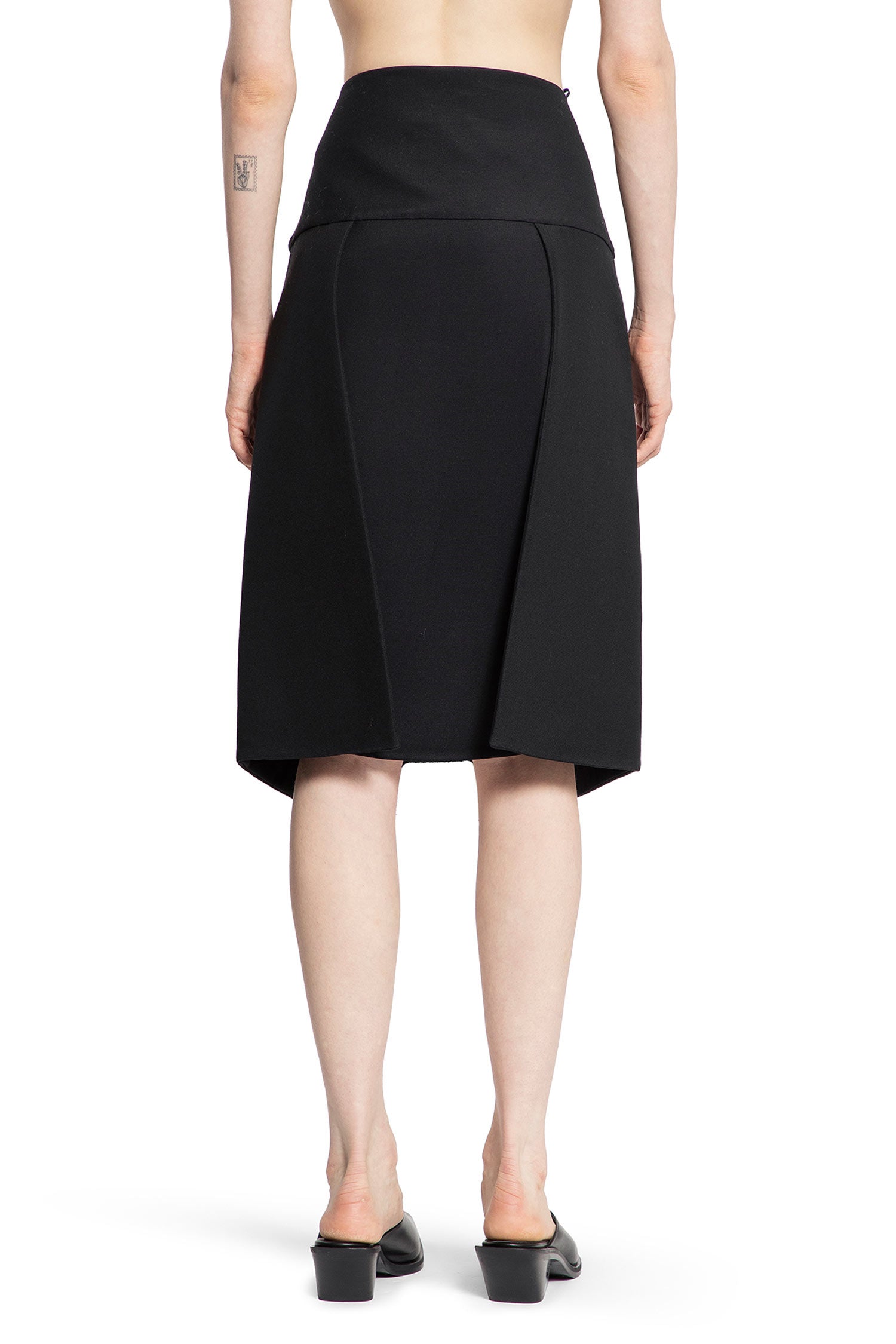 KHAITE WOMAN BLACK SKIRTS