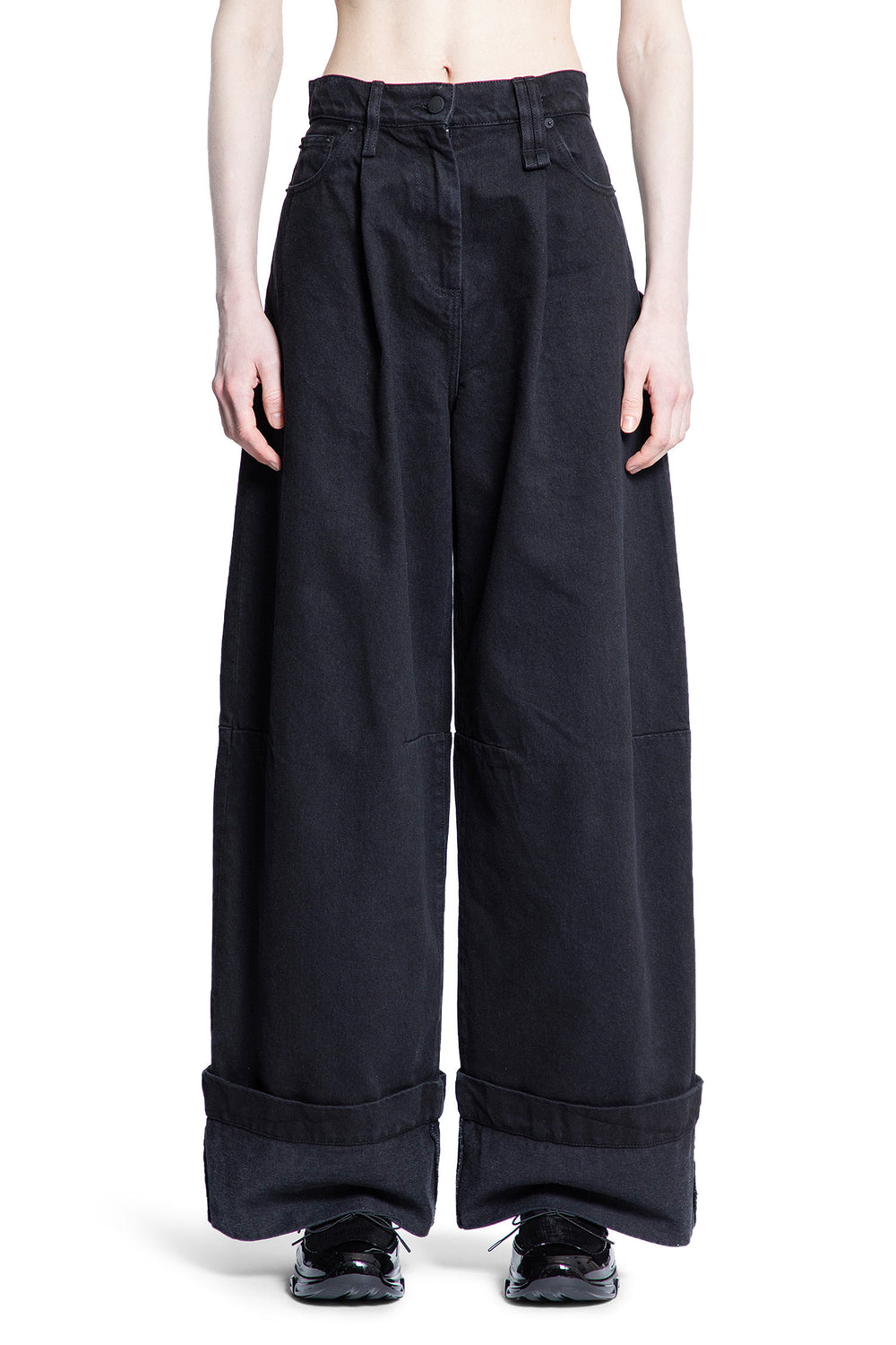 SIMONE ROCHA WOMAN BLACK JEANS