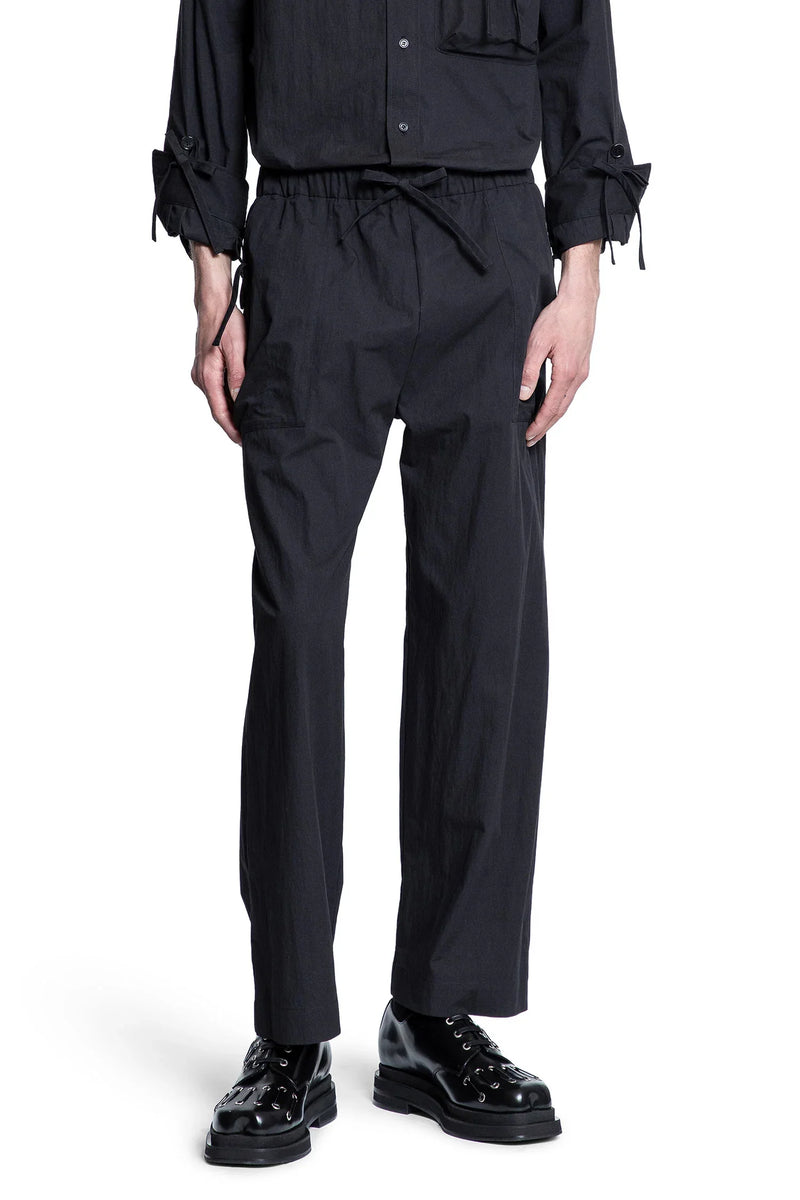 Bow Detail Cargo Drawstring Trousers - Antonioli.eu