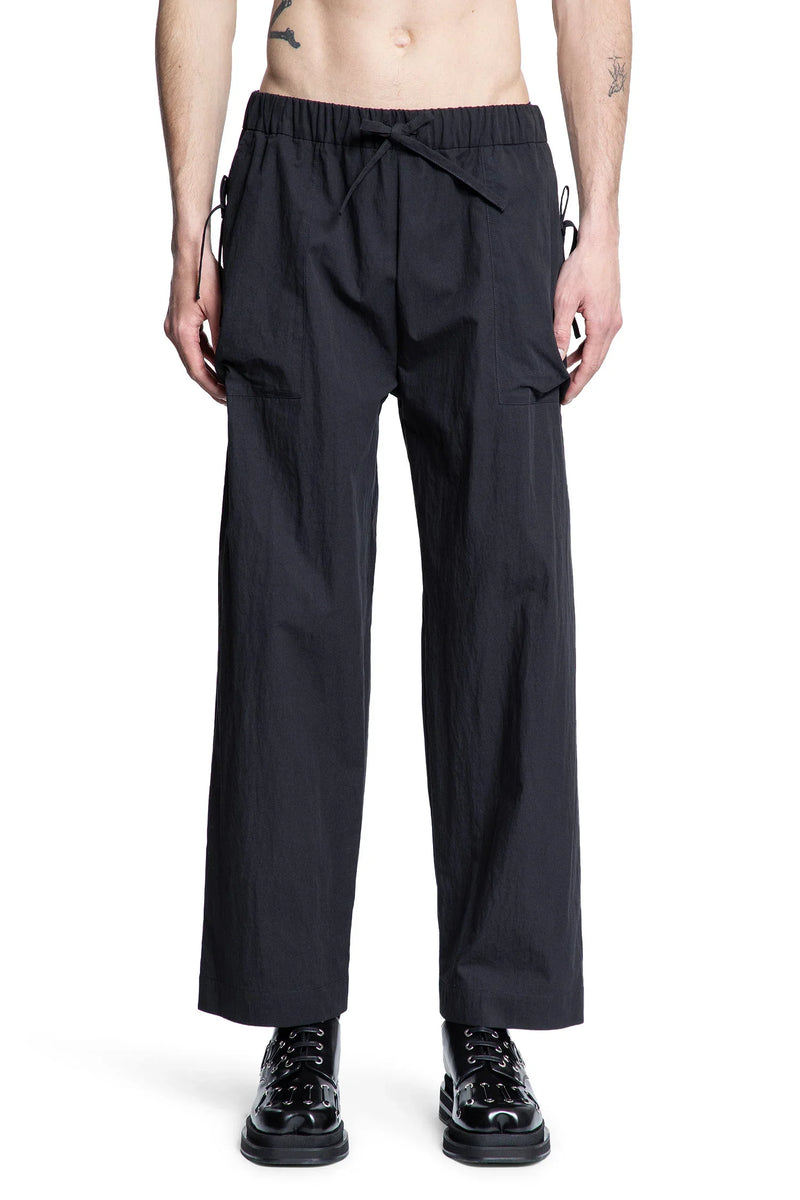 Bow Detail Cargo Drawstring Trousers - Antonioli.eu