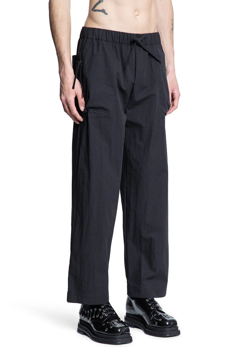 Bow Detail Cargo Drawstring Trousers - Antonioli.eu