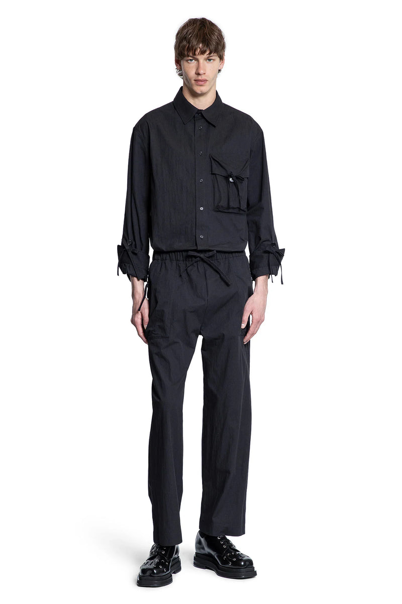 Bow Detail Cargo Drawstring Trousers - Antonioli.eu