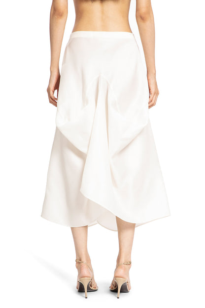 KHAITE WOMAN OFF-WHITE SKIRTS