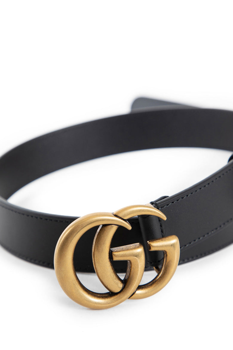 GUCCI MAN BLACK BELTS