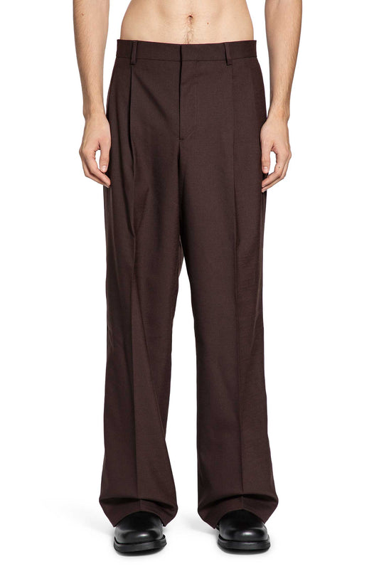 Wide Pleated Trousers