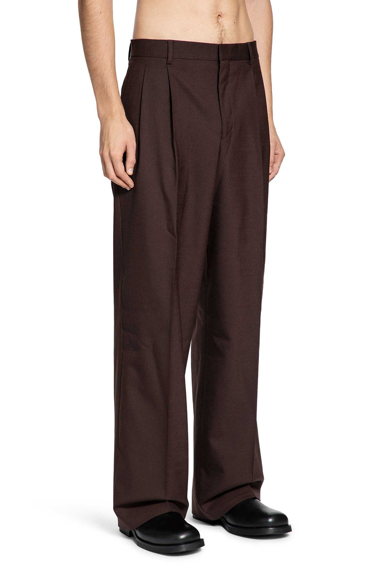 Wide Pleated Trousers
