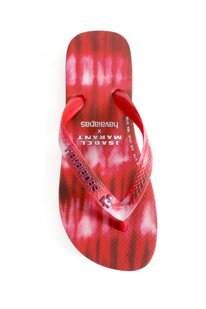 Isabel Marant Top Ikat Flip Flops