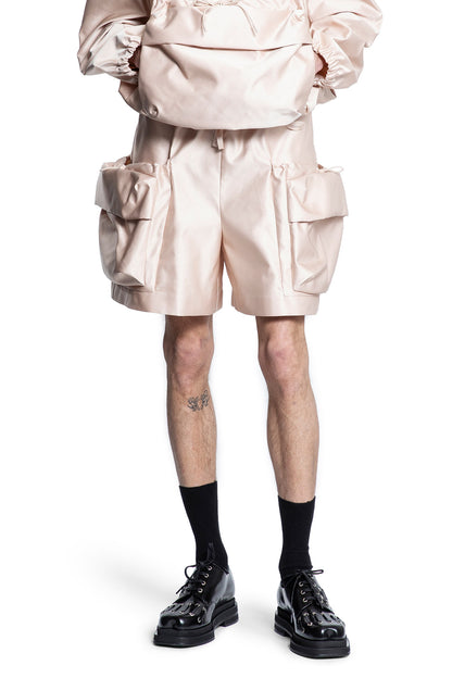 SIMONE ROCHA MAN PINK SHORTS & SKIRTS