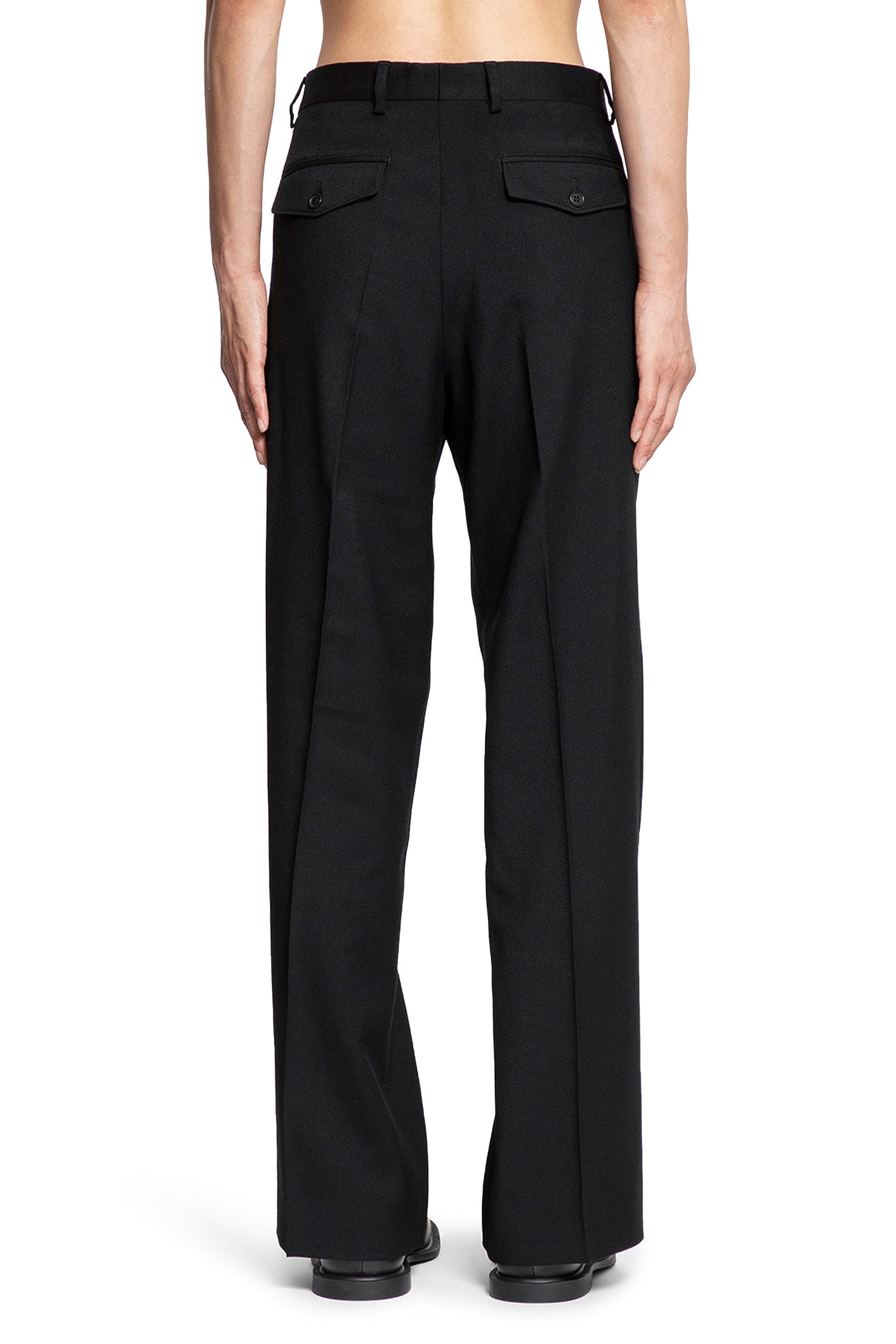 Wide Pleated Trousers