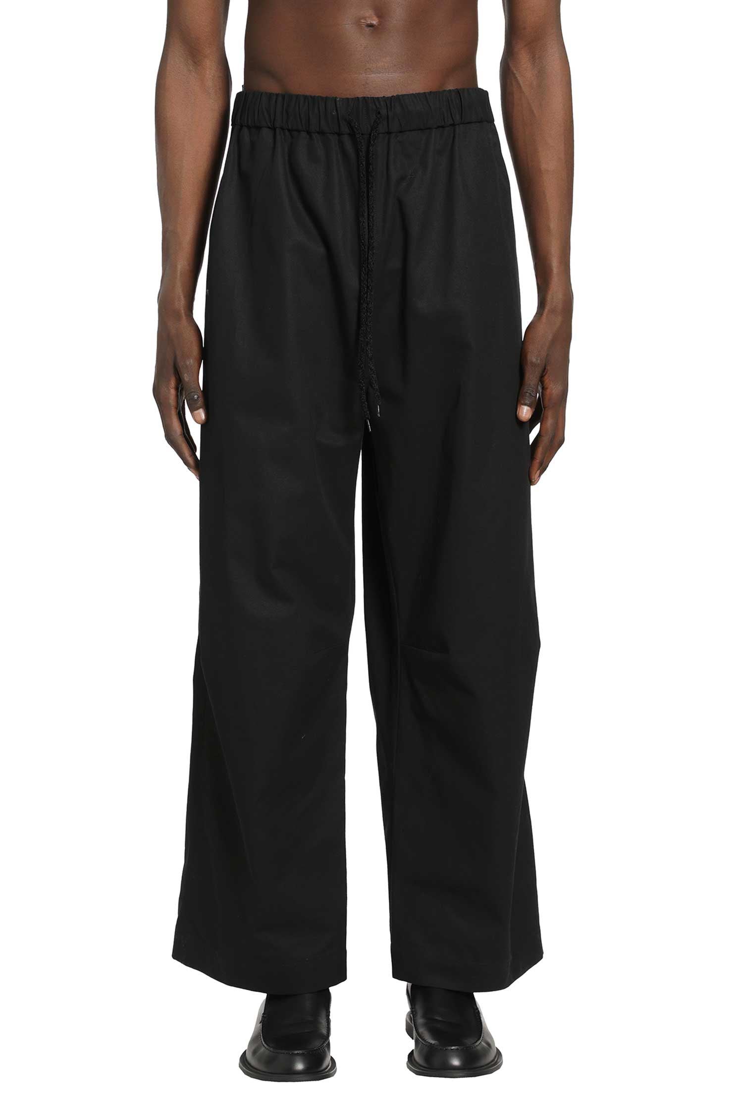 SIMONE ROCHA Elasticated Knee Pleat Trousers man