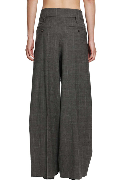 Peeling Waist Wide Leg Trousers