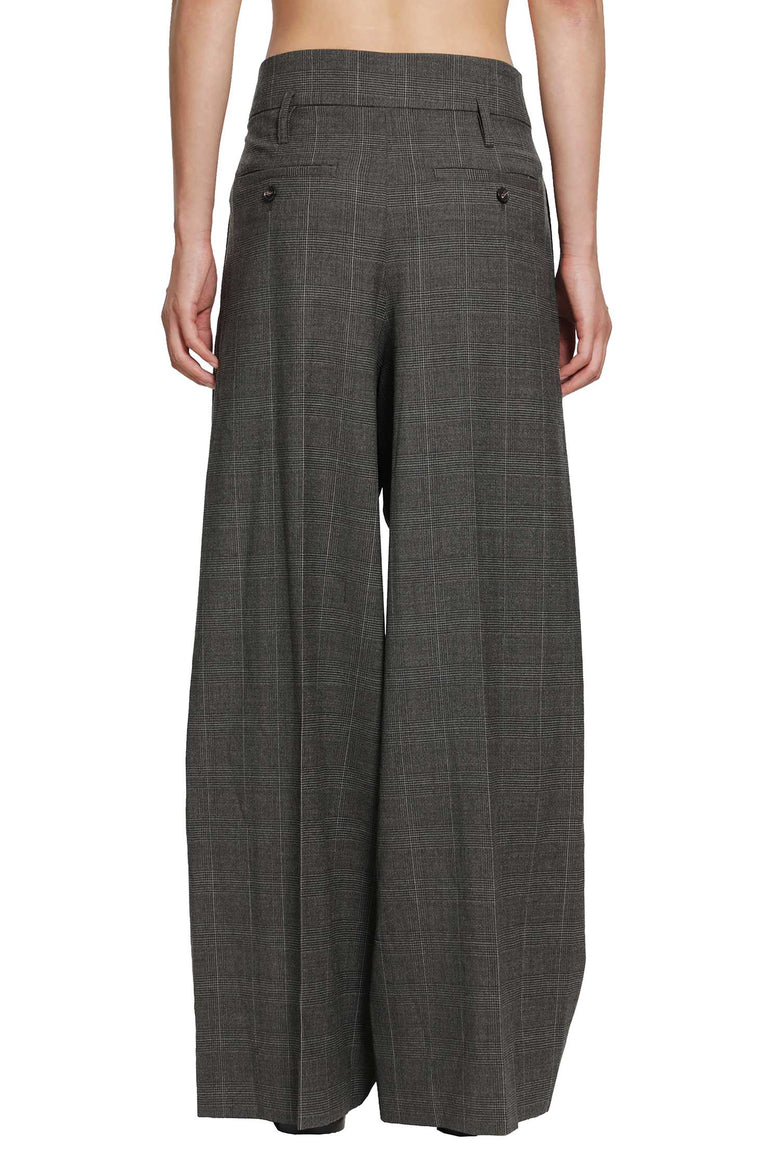 SIMONE ROCHA Peeling Waist Wide Leg Trousers man