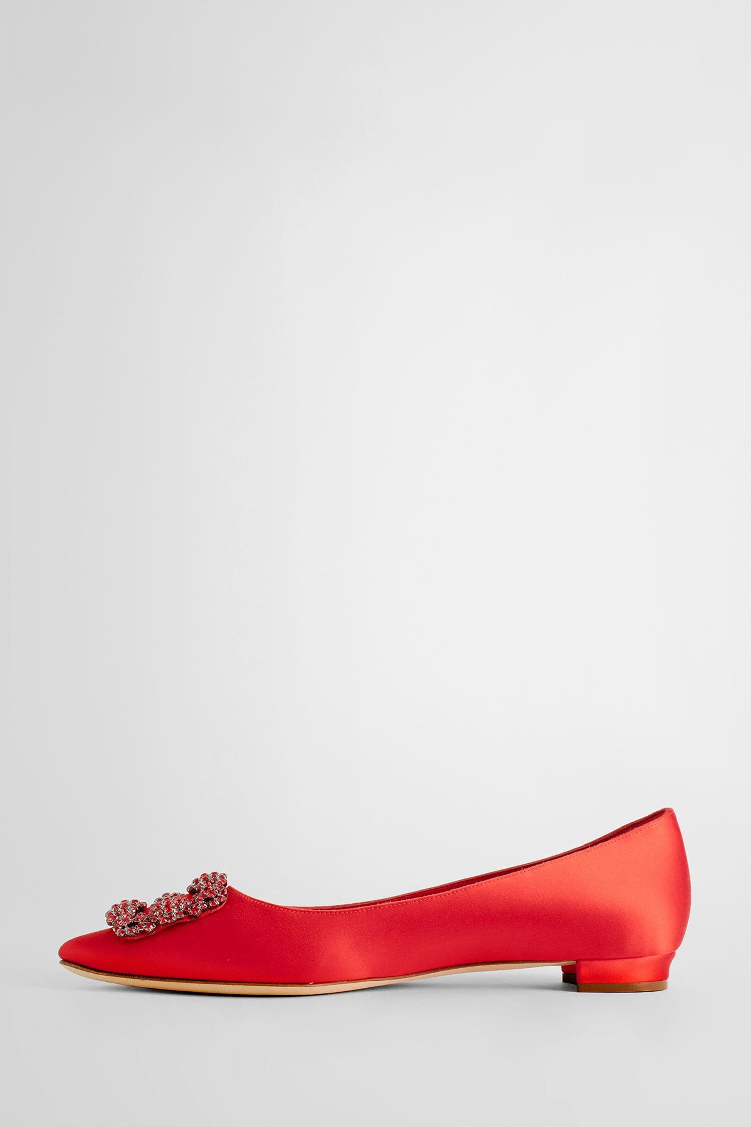 MANOLO BLAHNIK WOMAN RED FLATS