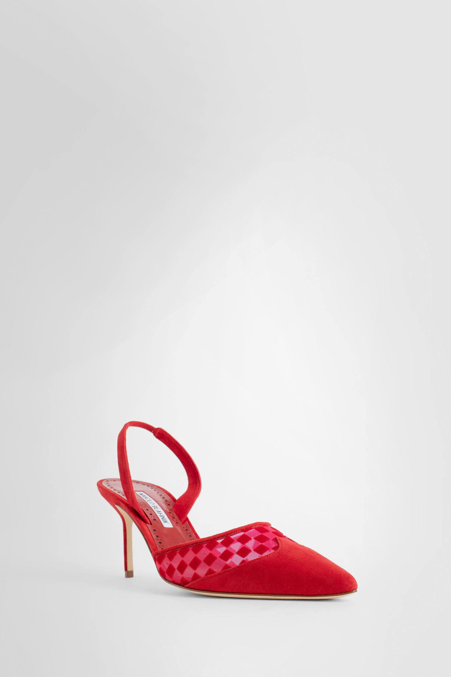 MANOLO BLAHNIK WOMAN RED PUMPS