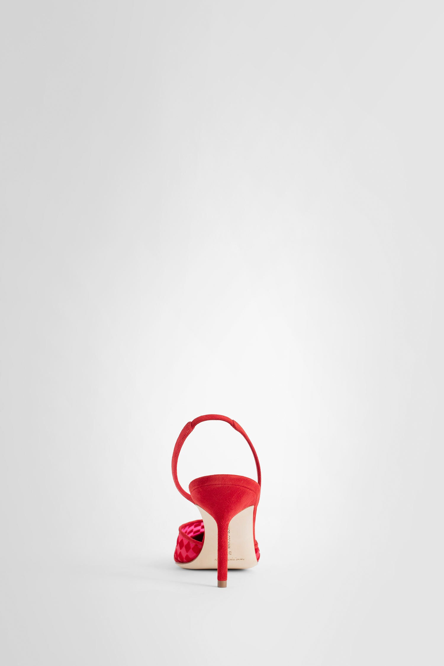 MANOLO BLAHNIK WOMAN RED PUMPS