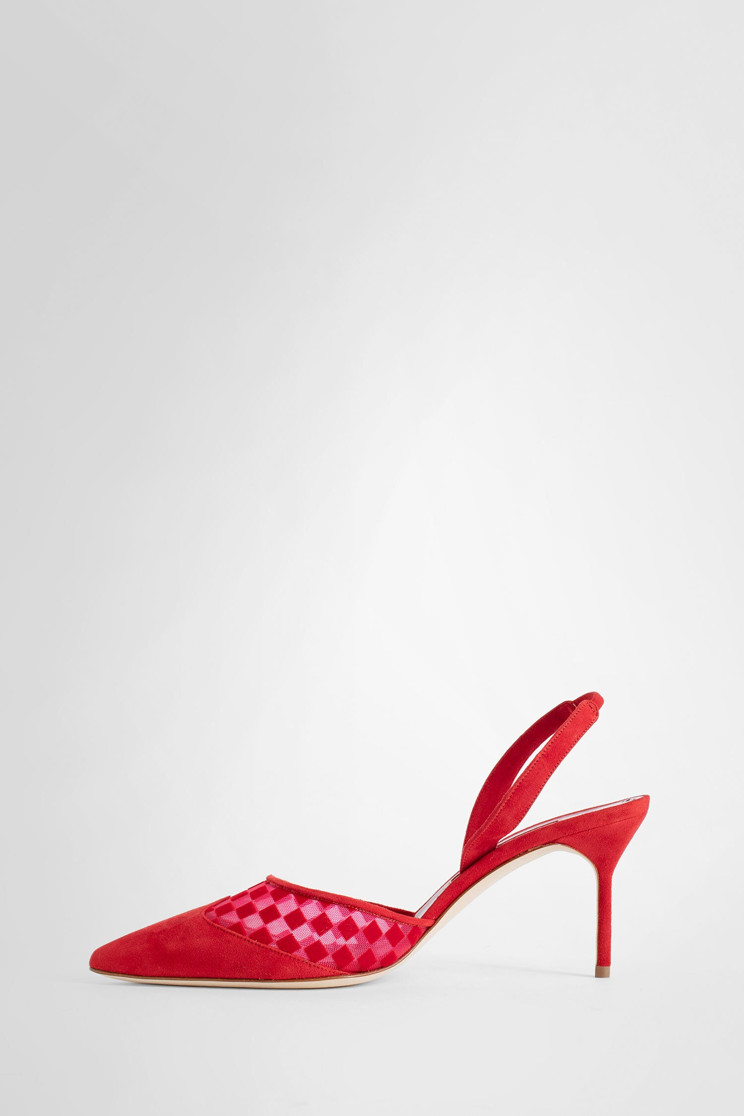 MANOLO BLAHNIK WOMAN RED PUMPS