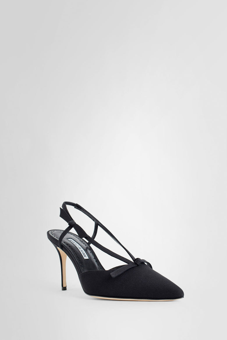MANOLO BLAHNIK WOMAN BLACK PUMPS