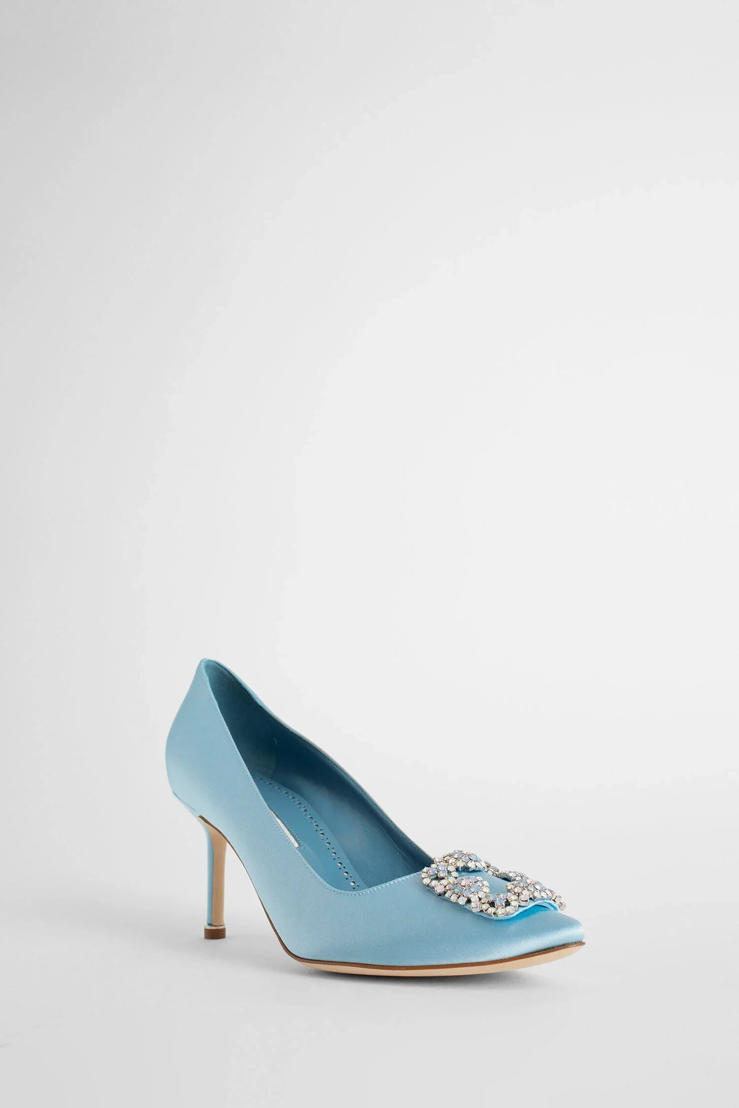 MANOLO BLAHNIK WOMAN BLUE PUMPS - Antonioli.eu