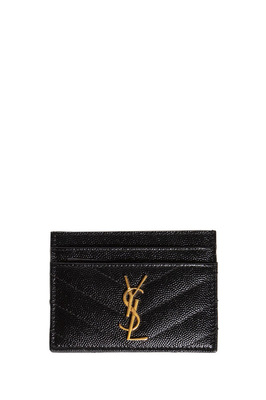 SAINT LAURENT WOMAN BLACK WALLETS & CARDHOLDERS