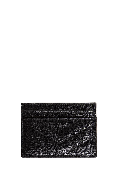 SAINT LAURENT WOMAN BLACK WALLETS & CARDHOLDERS