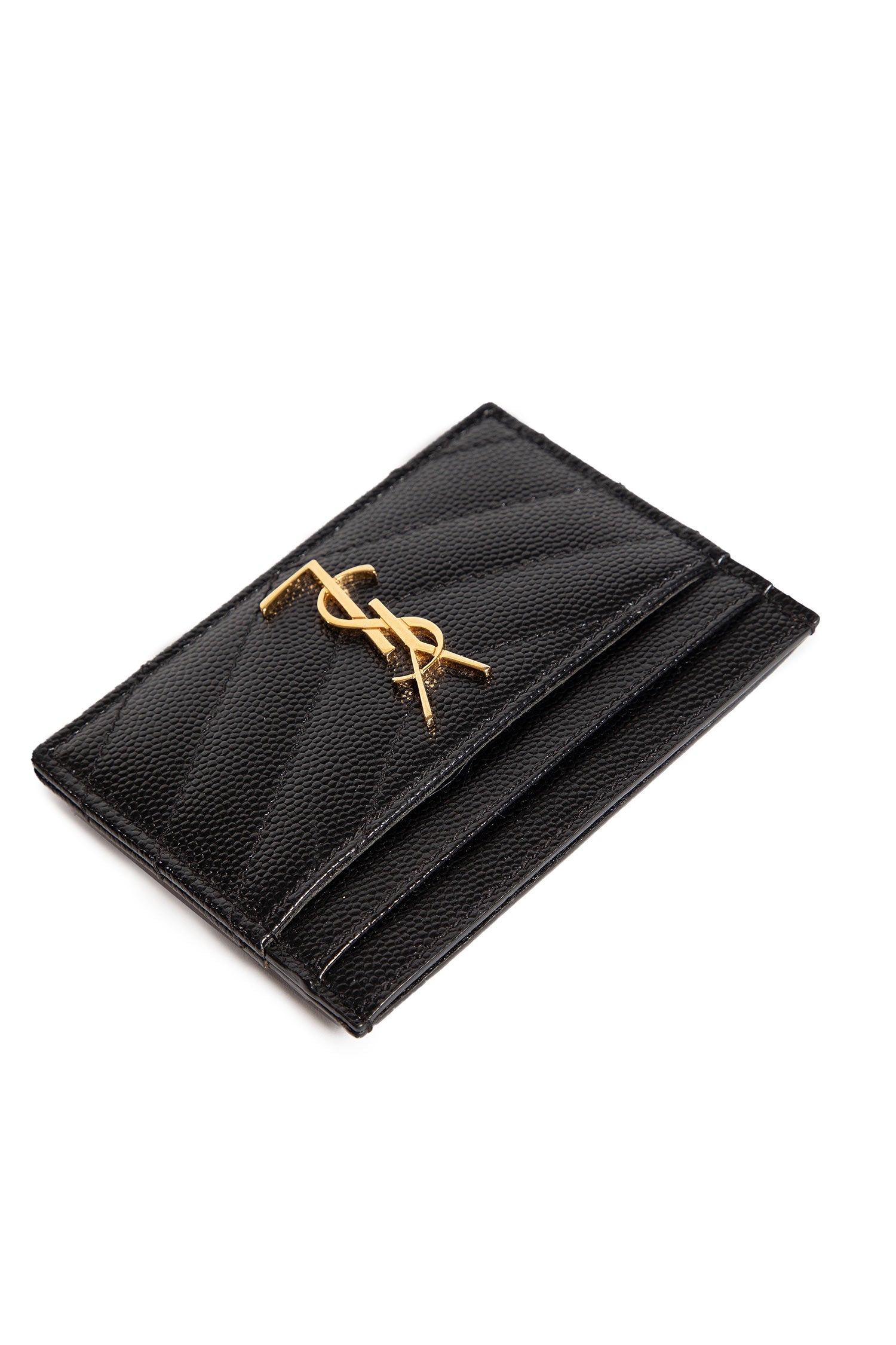 SAINT LAURENT WOMAN BLACK WALLETS & CARDHOLDERS