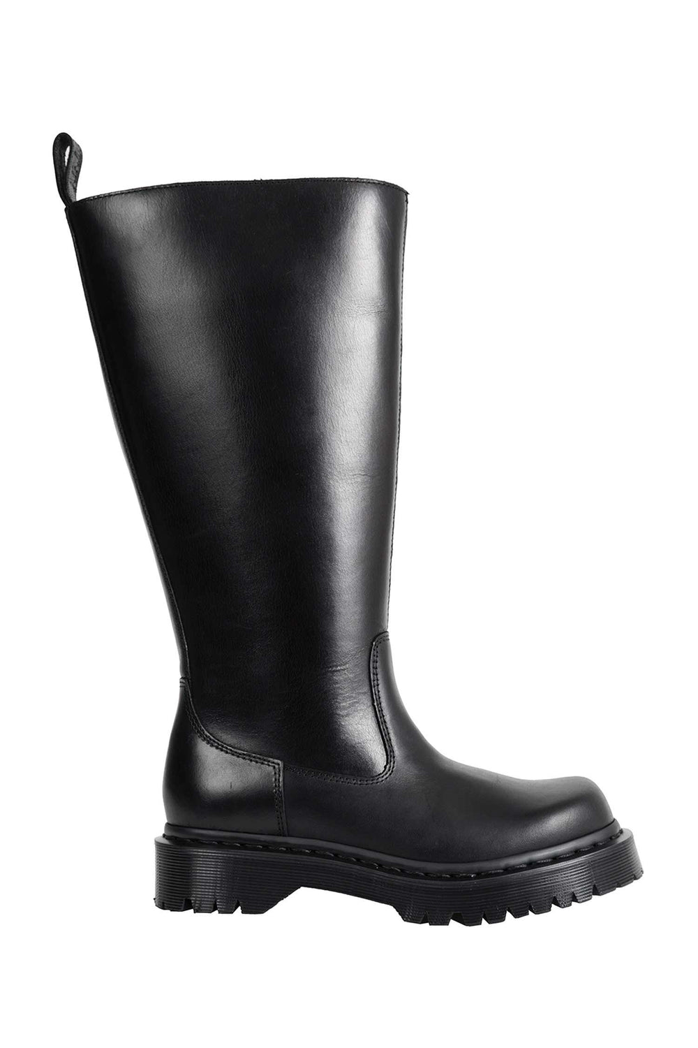 DR MARTENS Rejina Hi Old Harness Leather Boots woman