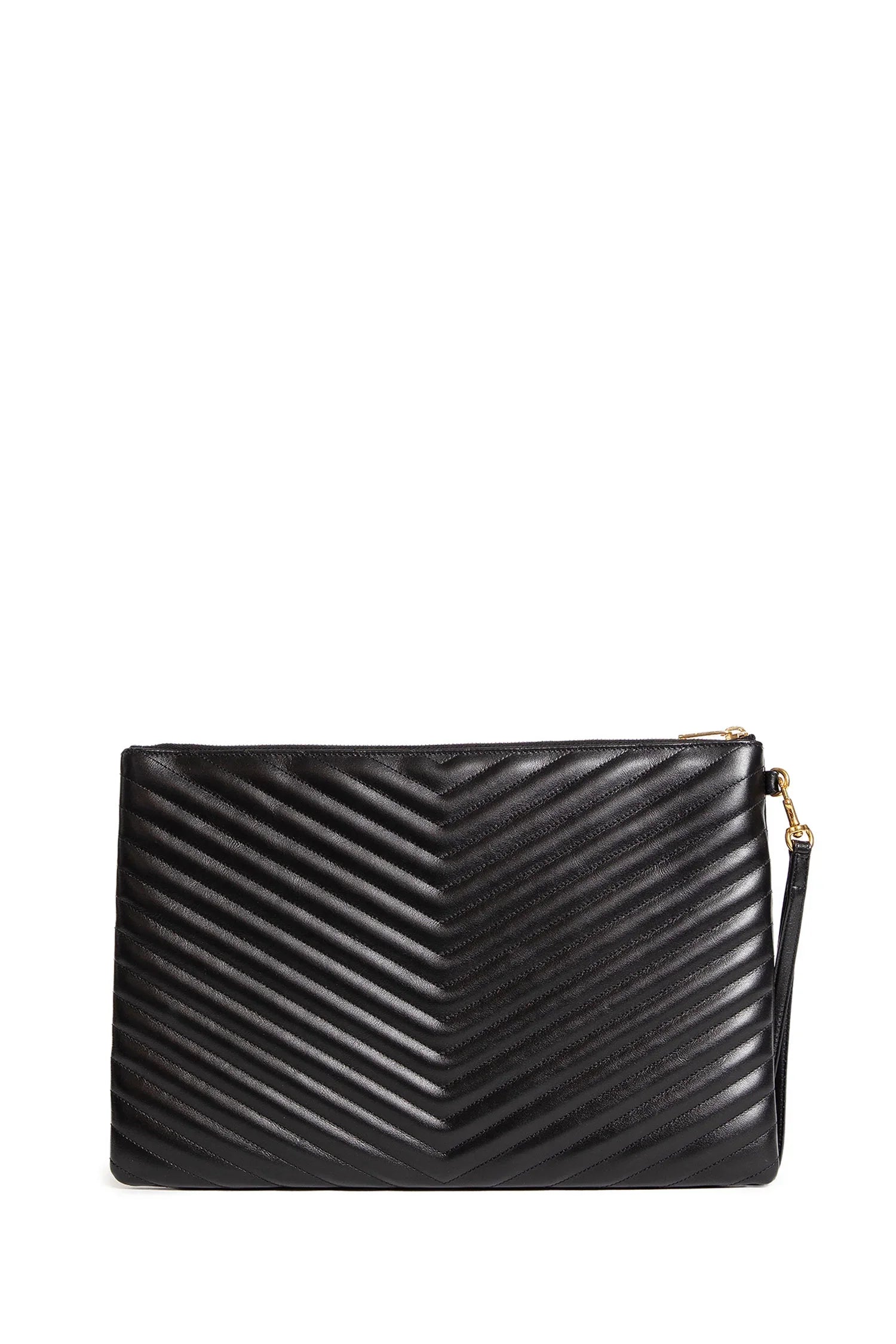 Matelassé Leather Pouch bag - Antonioli.eu