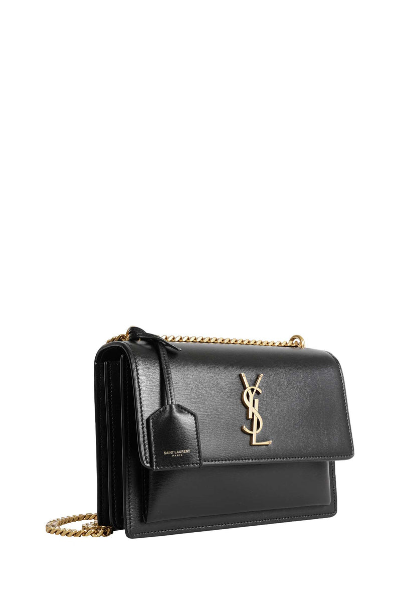 SAINT LAURENT Sunset Medium Leather Shoulder Bag woman