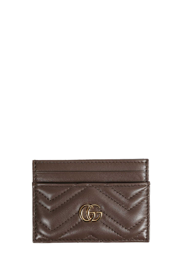 GUCCI GUCCI WOMAN BROWN WALLETS & CARDHOLDERS woman