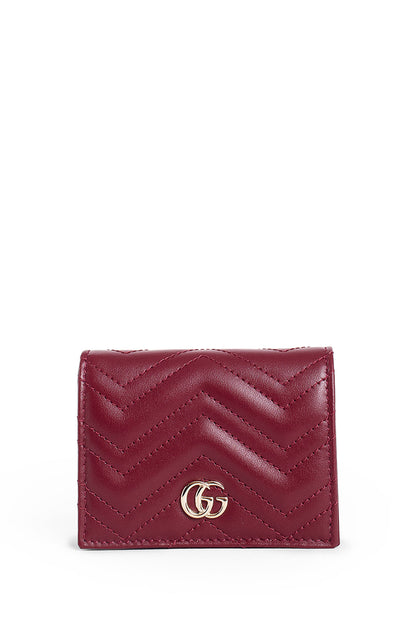 GUCCI WOMAN RED WALLETS & CARDHOLDERS