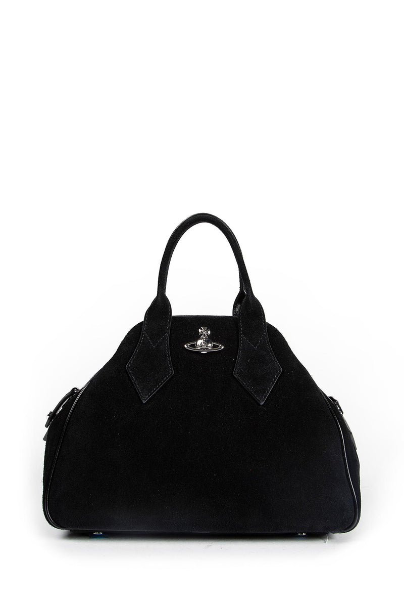 Yasmine Medium Suede Top Handle Bag