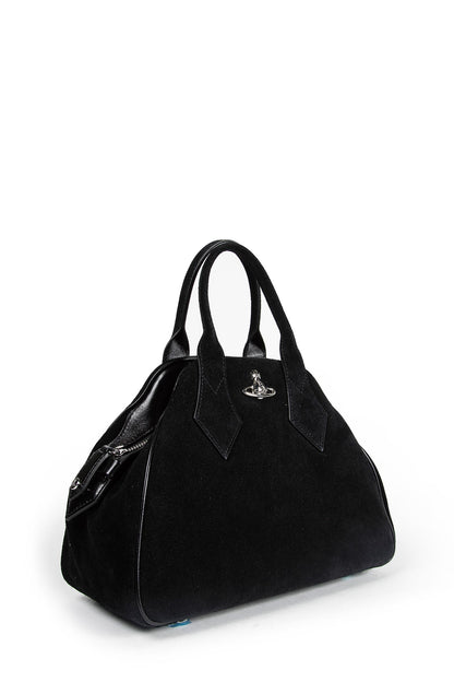 Yasmine Medium Suede Top Handle Bag