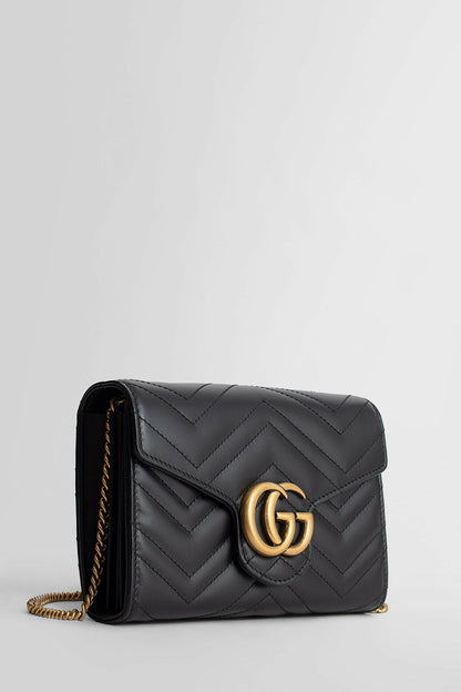 GUCCI WOMAN BLACK SHOULDER BAGS