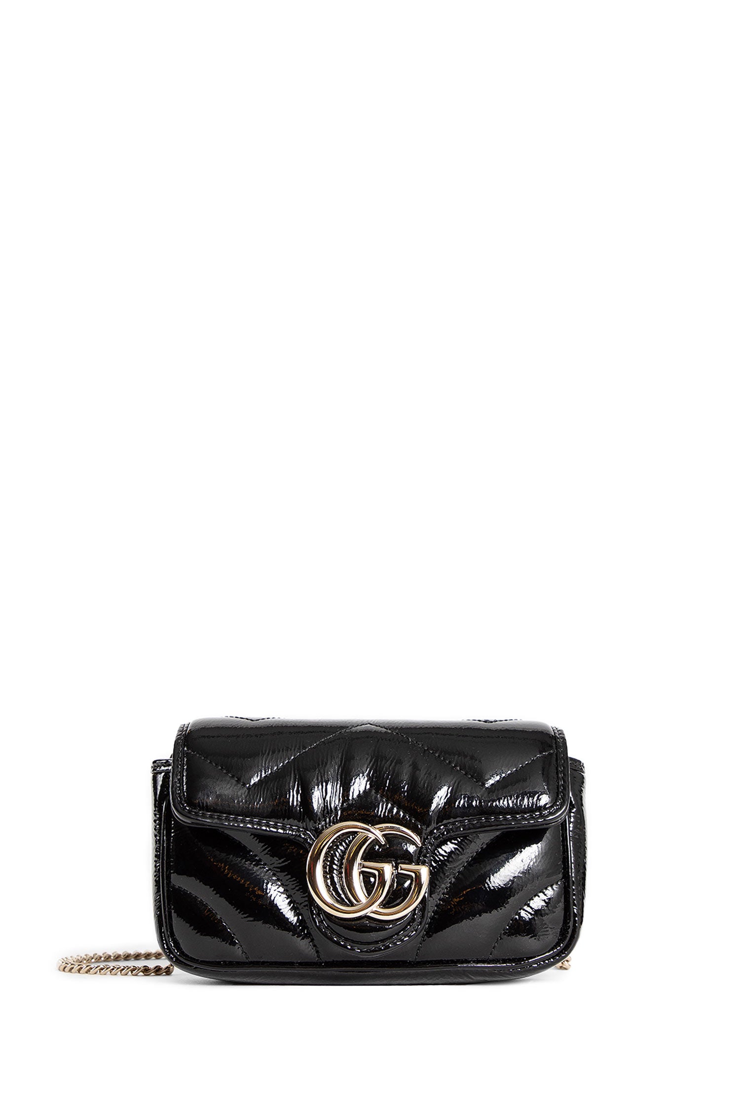 GUCCI WOMAN BLACK SHOULDER BAGS