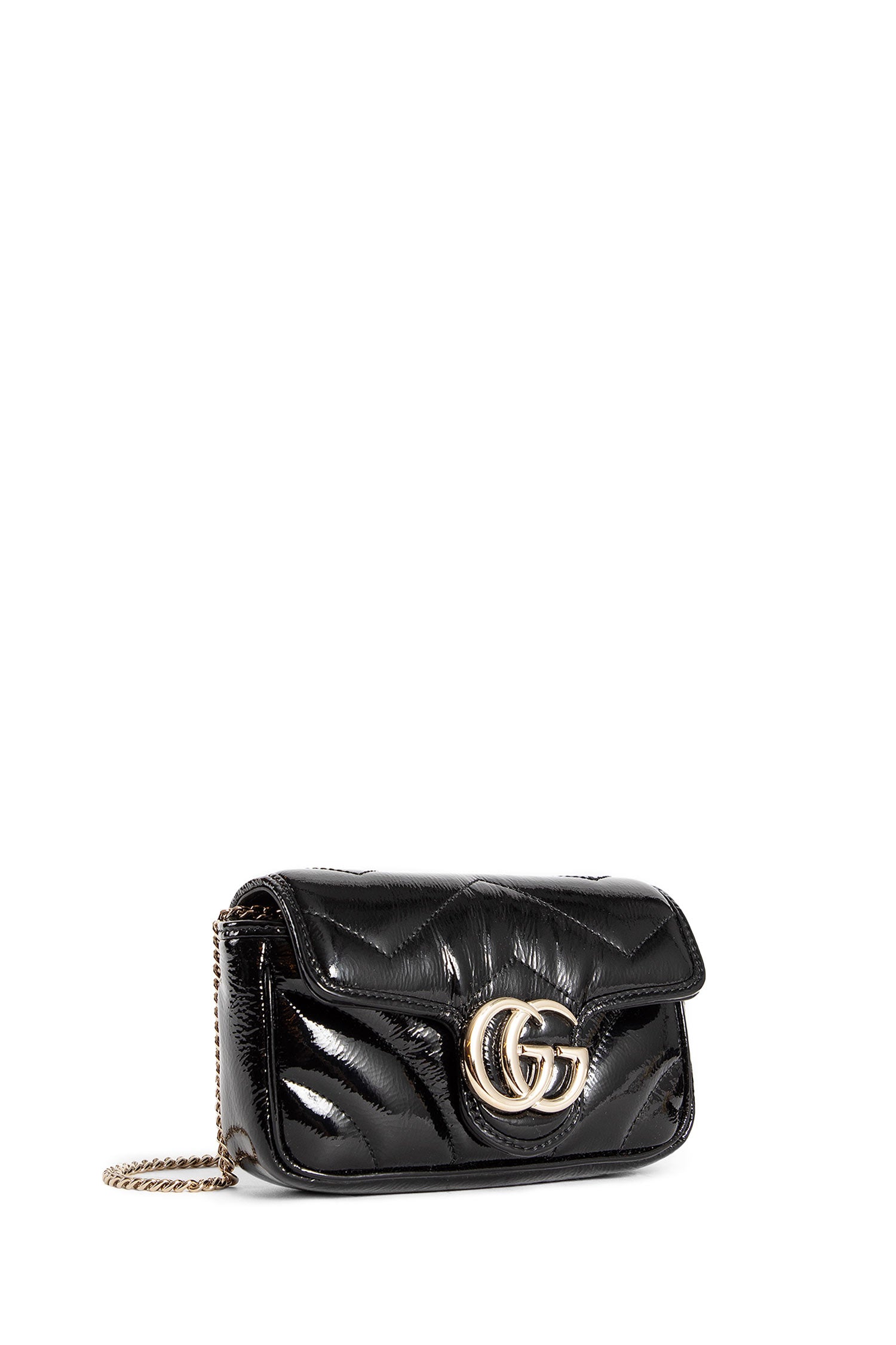 GUCCI WOMAN BLACK SHOULDER BAGS