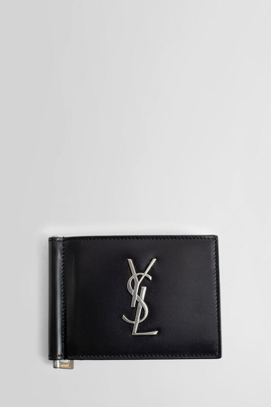 SAINT LAURENT MAN BLACK WALLETS & CARDHOLDERS