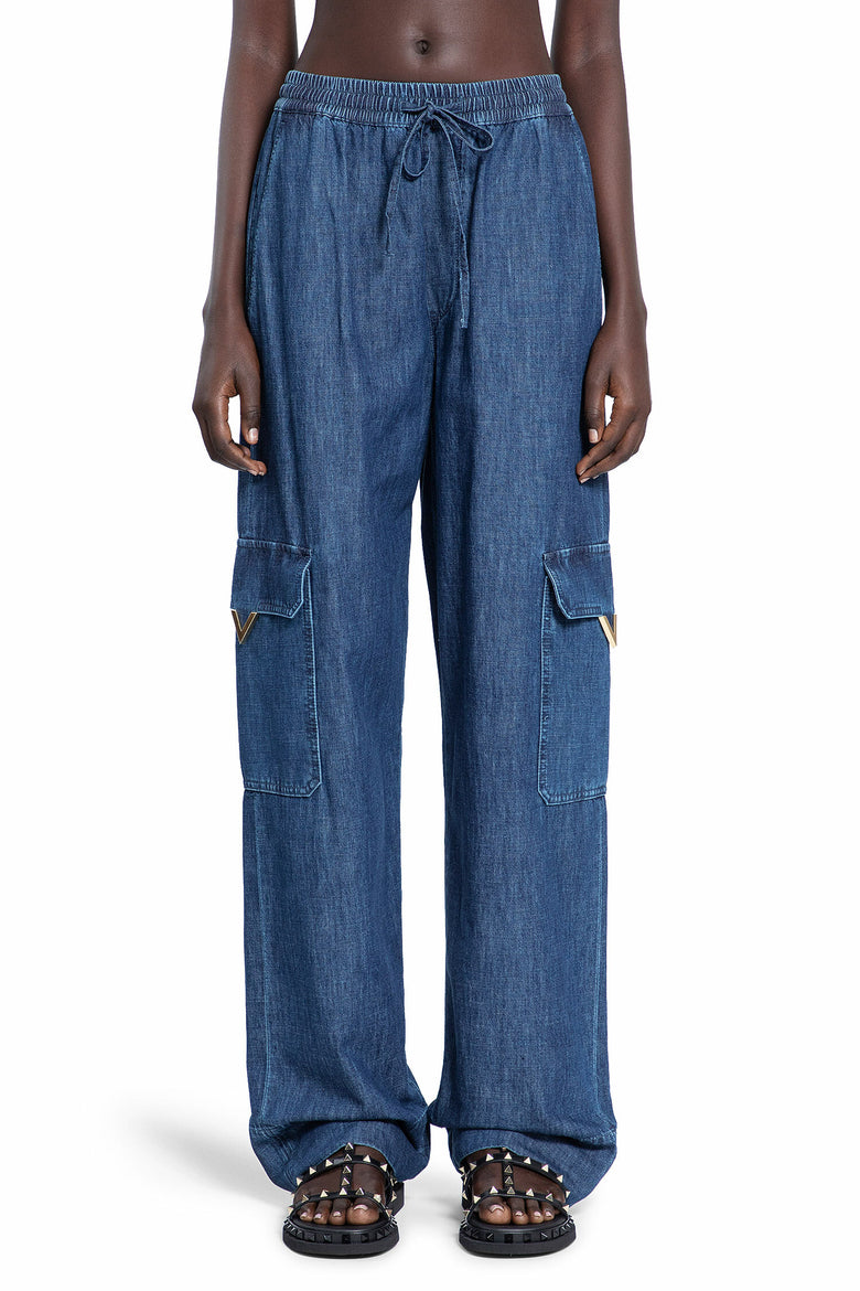 VALENTINO WOMAN BLUE JEANS