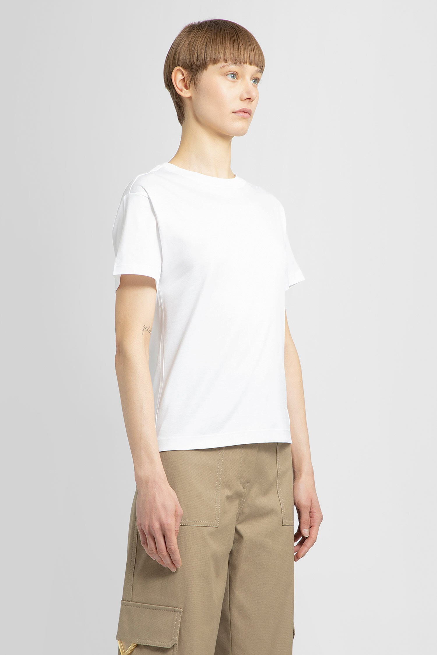 VALENTINO WOMAN WHITE T-SHIRTS